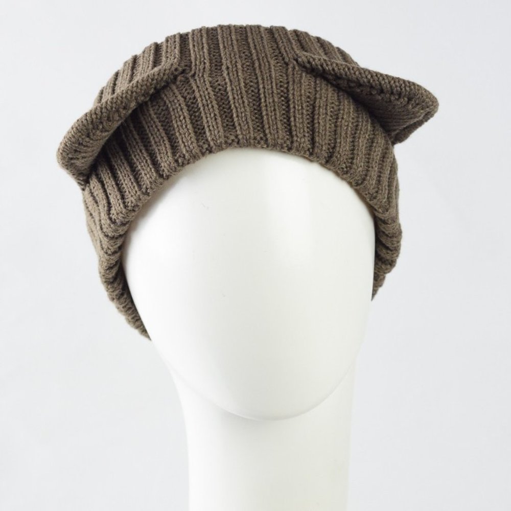 Animal Ear Crochet Headband - Ivory - Picture 2 of 6